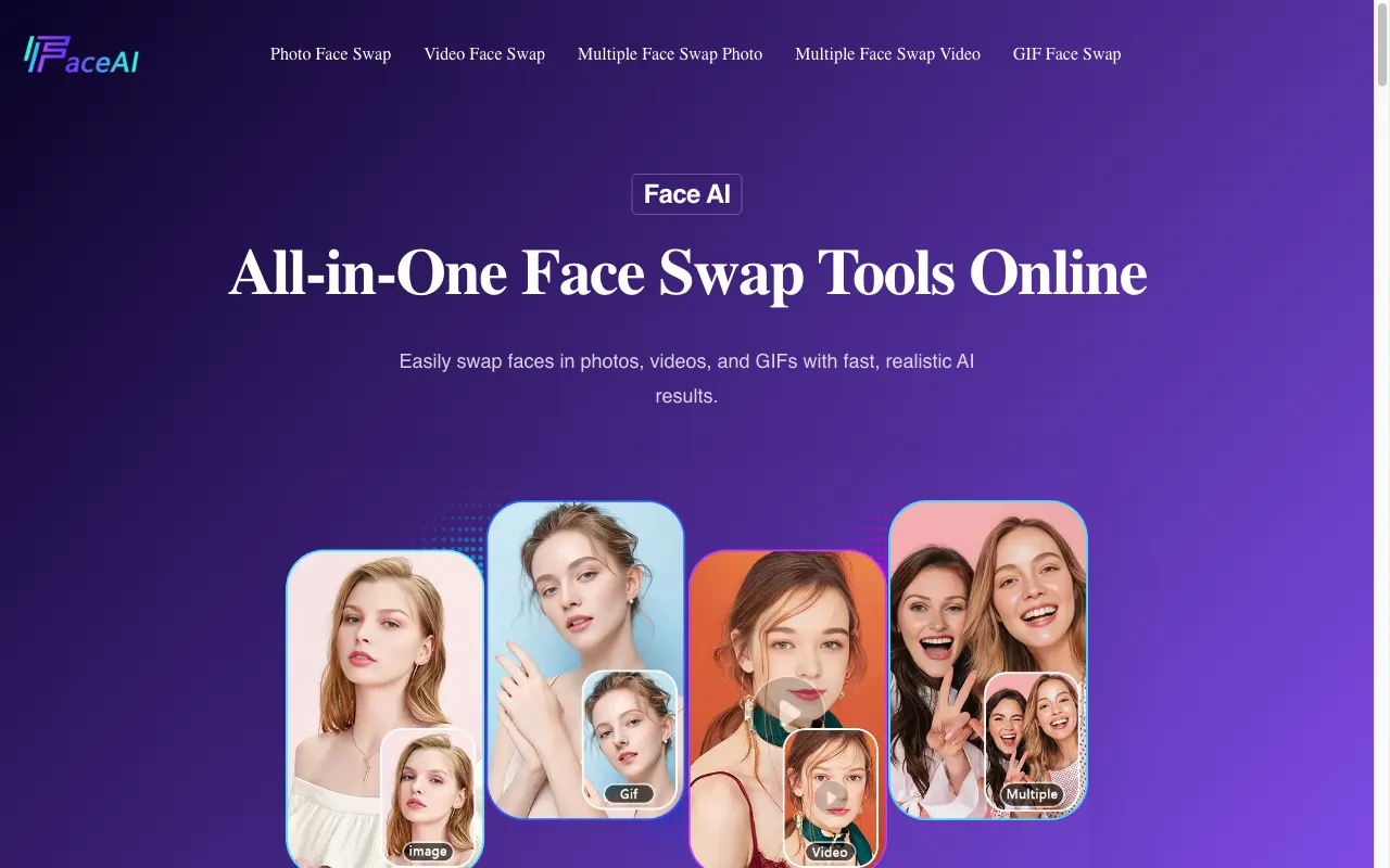 FACE AI — preview screenshot