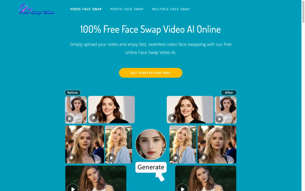 Face Swap Video — preview screenshot