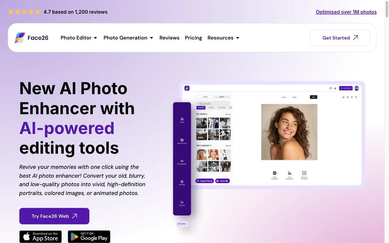 Face26 — preview screenshot