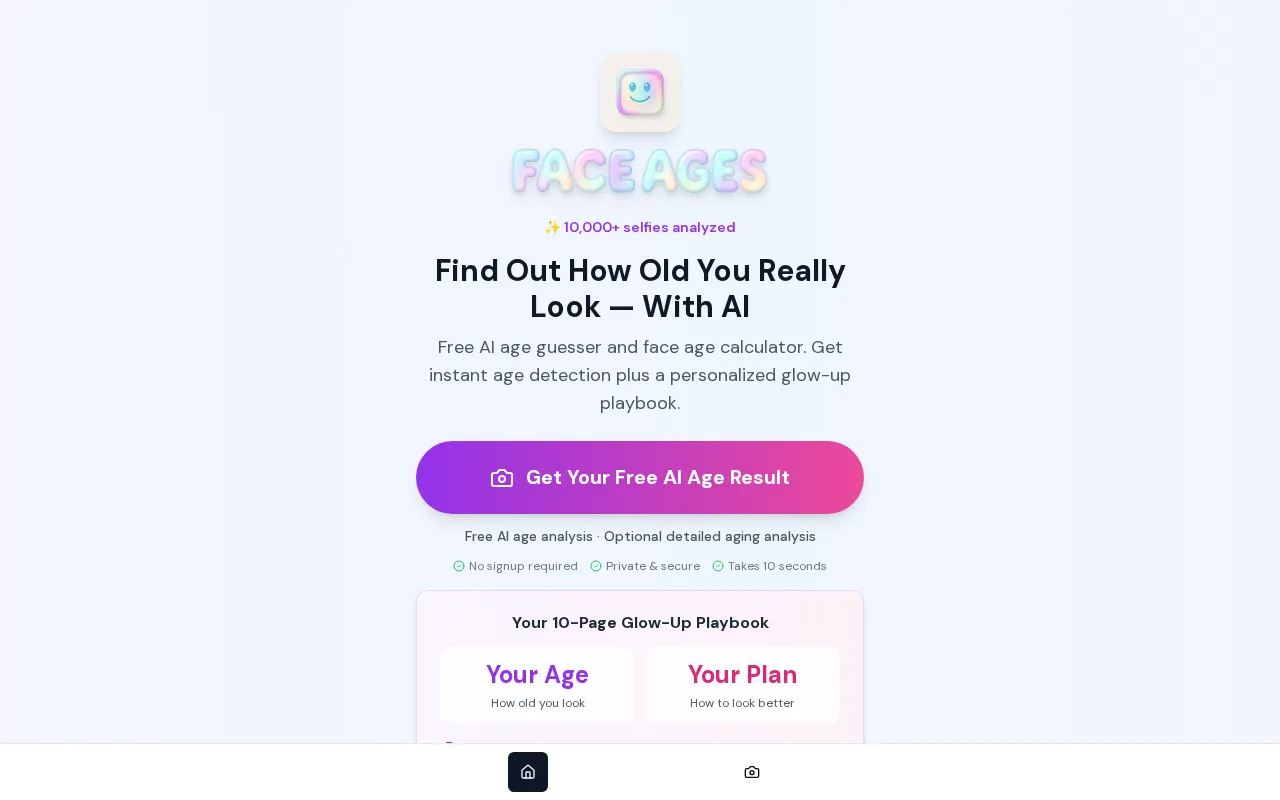 Faceages — preview screenshot
