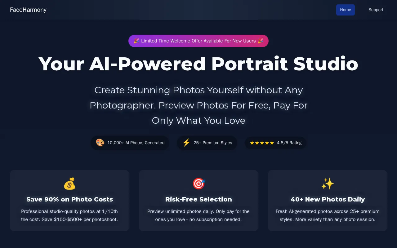 FaceHarmony — preview screenshot