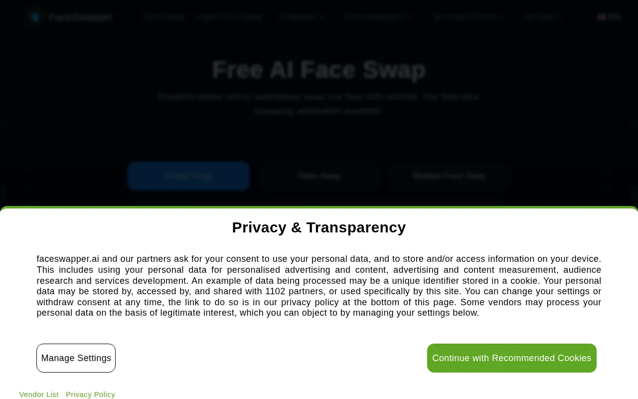 FaceSwapper — preview screenshot
