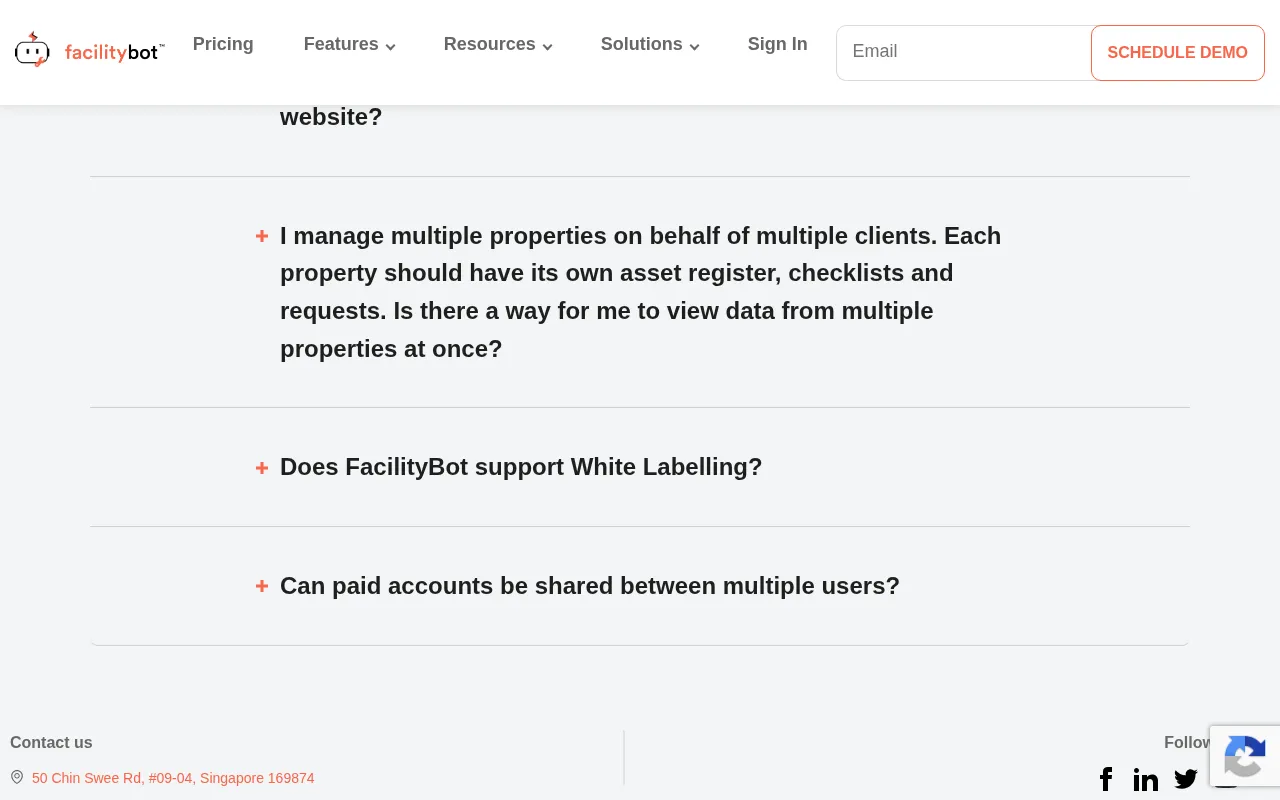 FacilityBot — preview screenshot