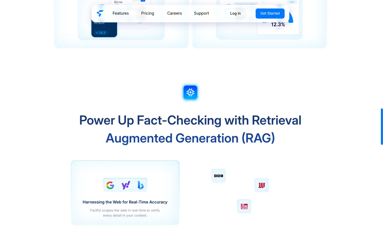 Factful — pricing page