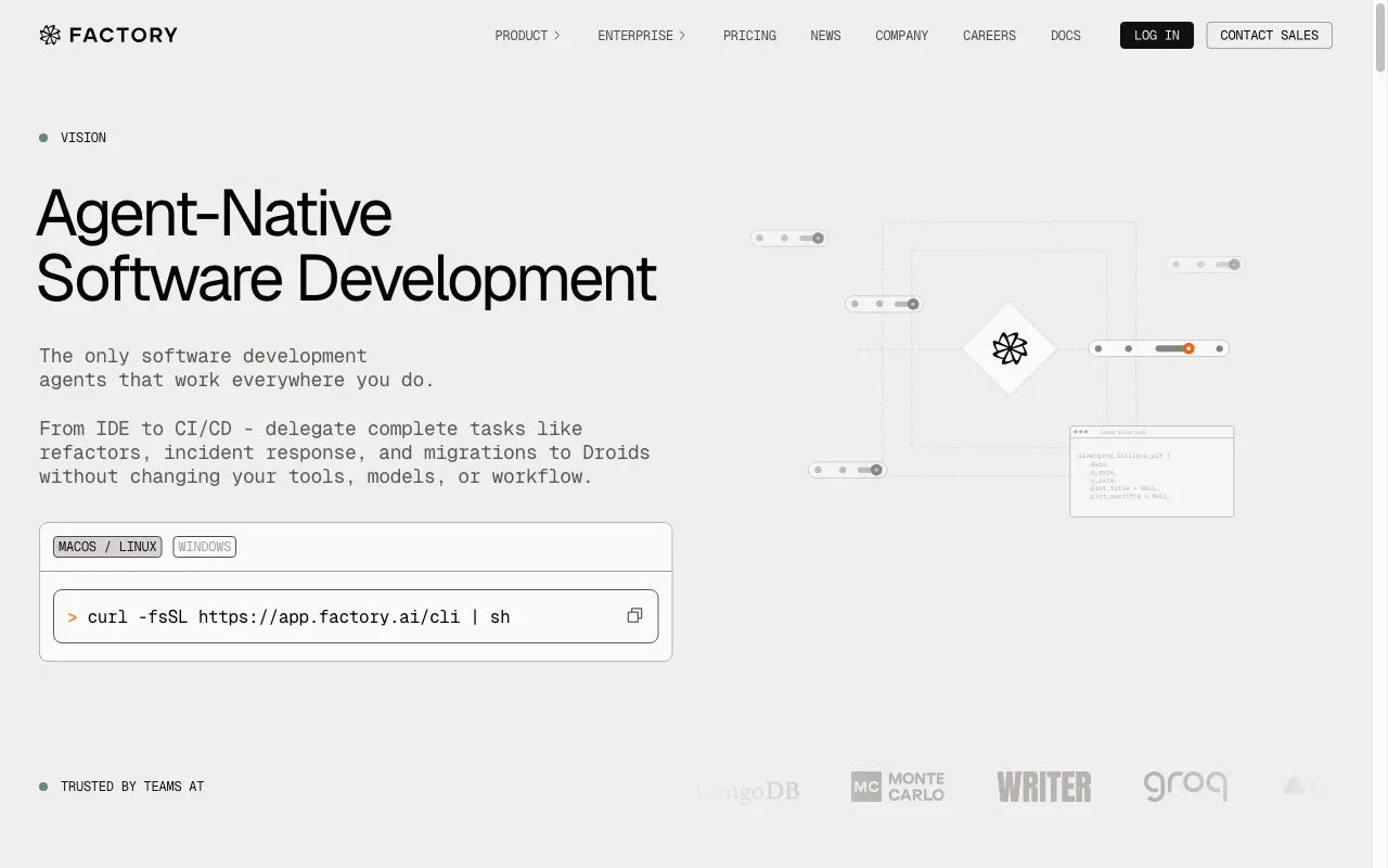 Factory — preview screenshot