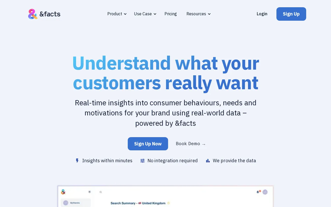 &facts — preview screenshot