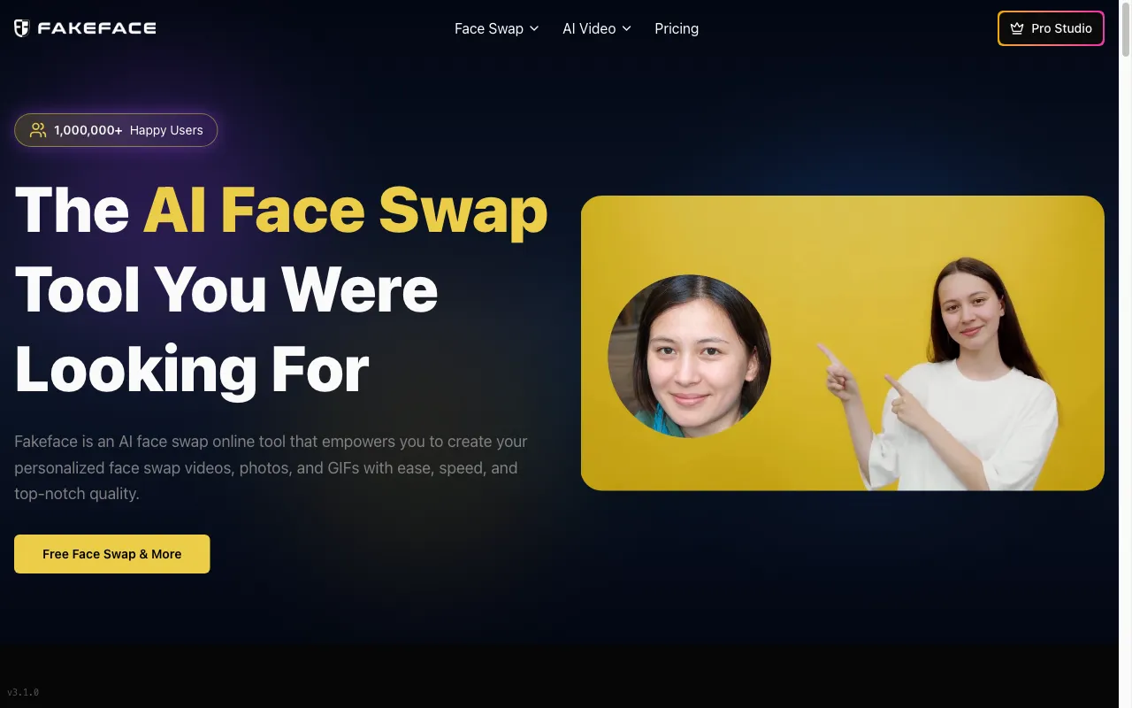 Fakeface — preview screenshot