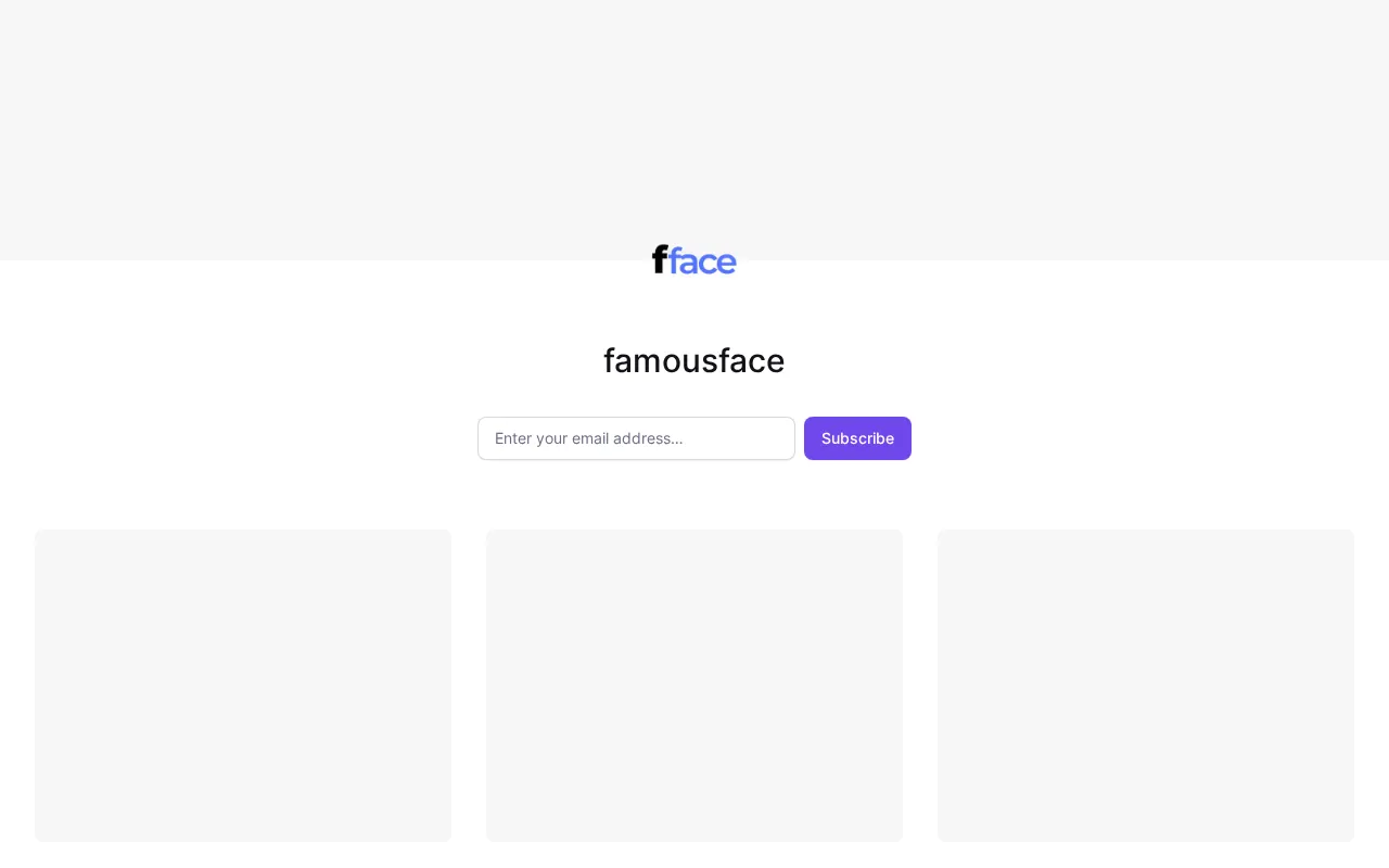 FamousFace — preview screenshot