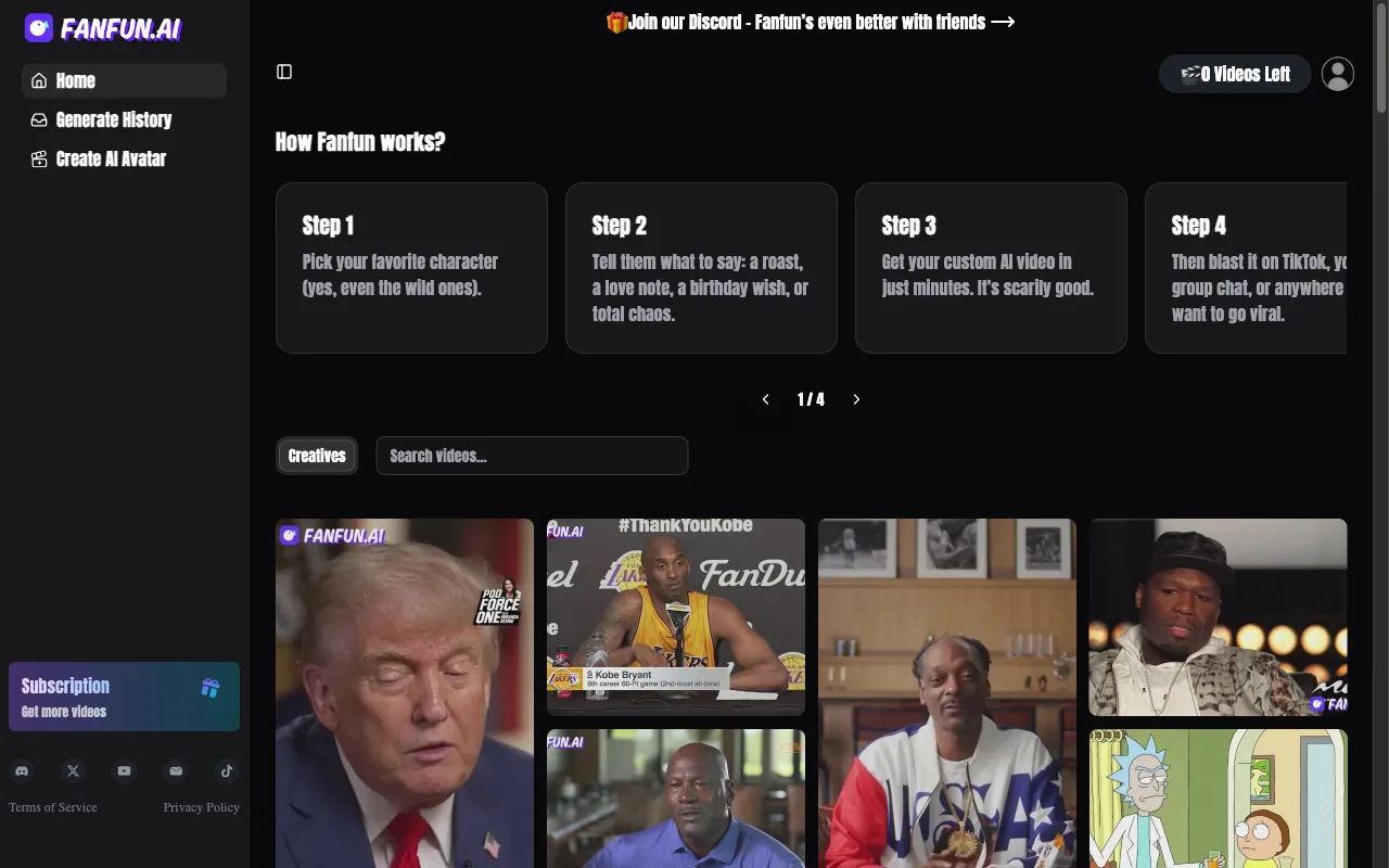 Fanfun AI — preview screenshot