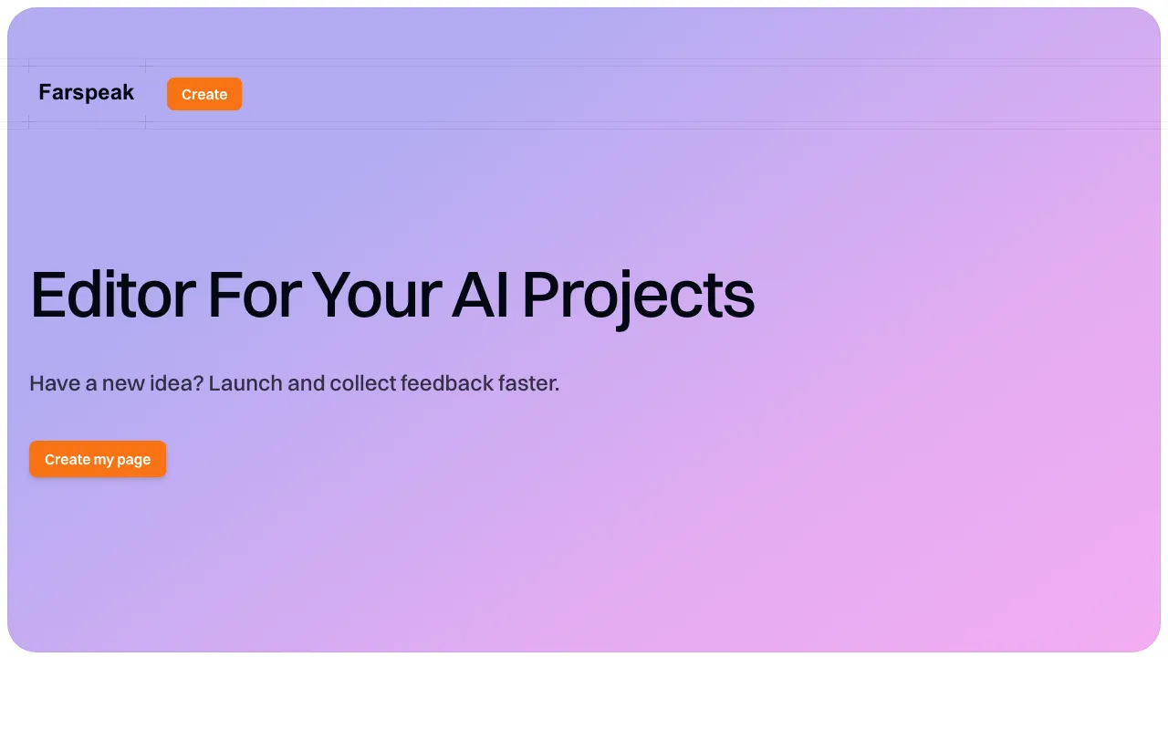 Farspeak — preview screenshot
