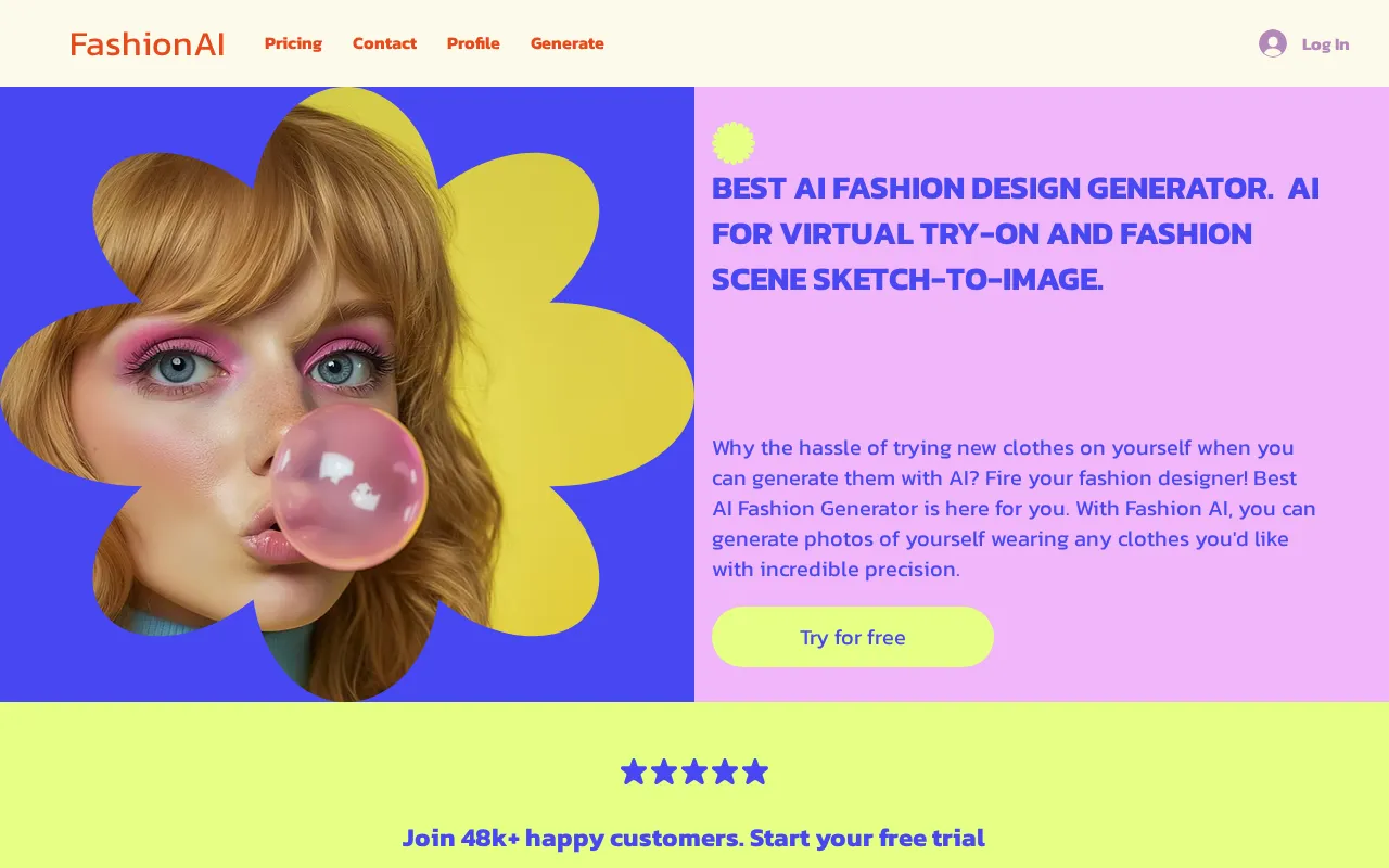 Fashionaitool — preview screenshot
