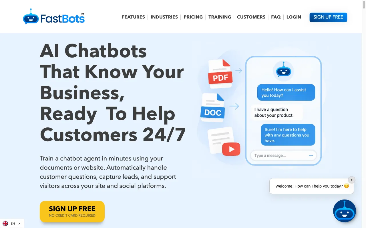 fastbots.ai — preview screenshot