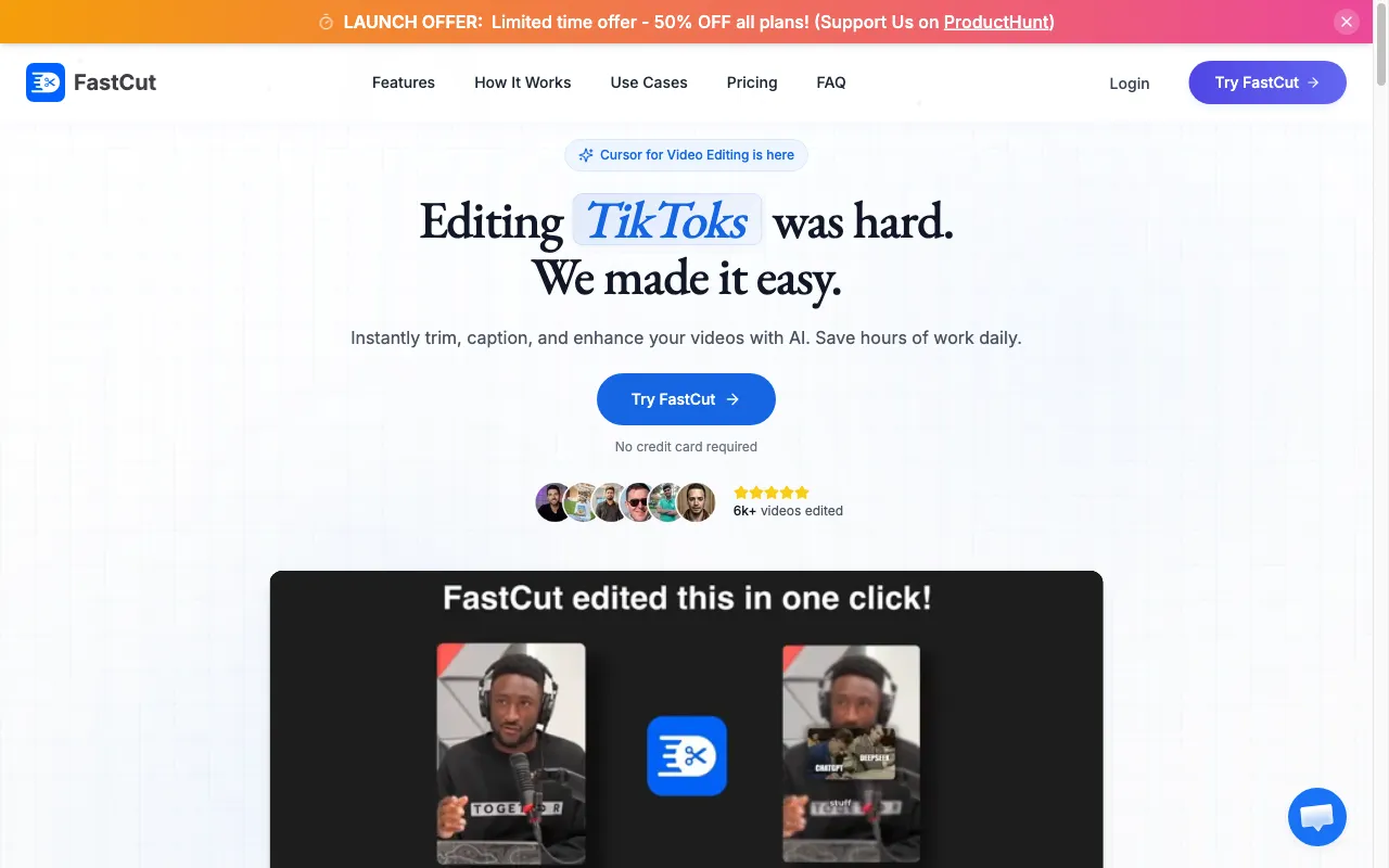 FastCut — preview screenshot
