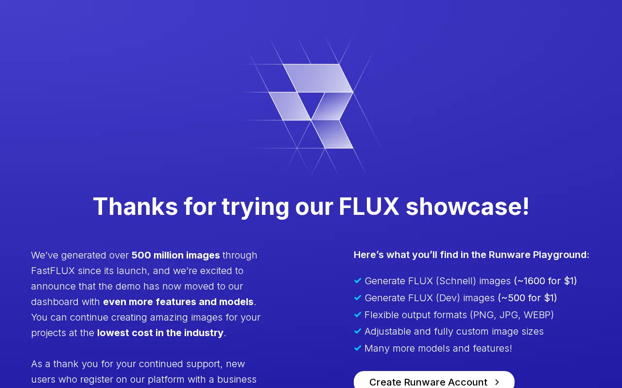 FastFLUX — preview screenshot