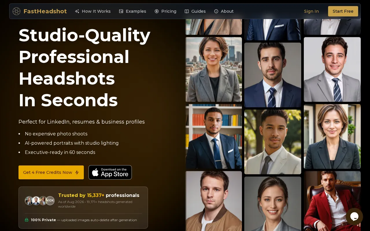 FastHeadshot — preview screenshot