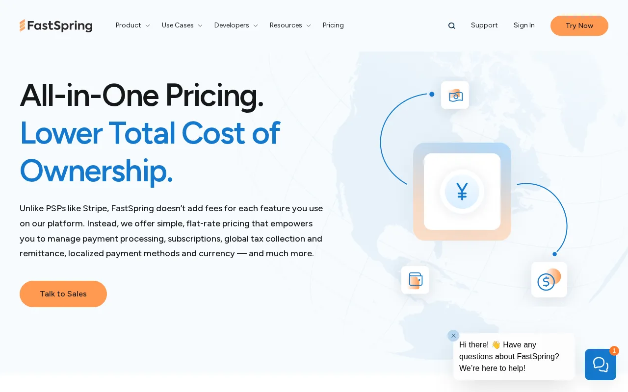 FastSpring — pricing page