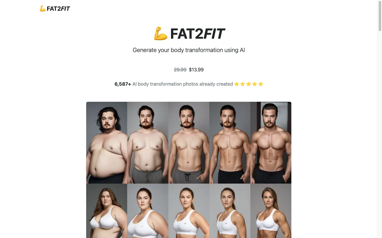 FAT2FIT — preview screenshot