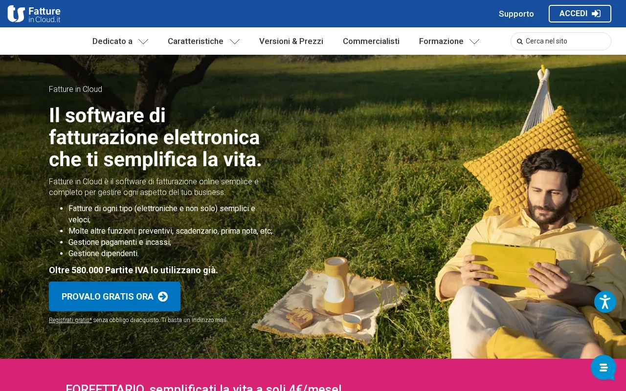 Fatture in Cloud — preview screenshot