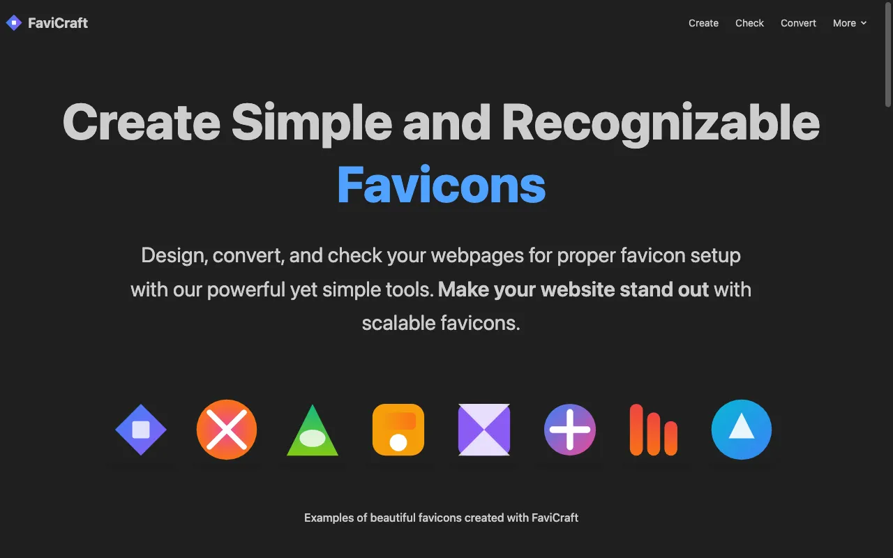 FaviCraft — preview screenshot