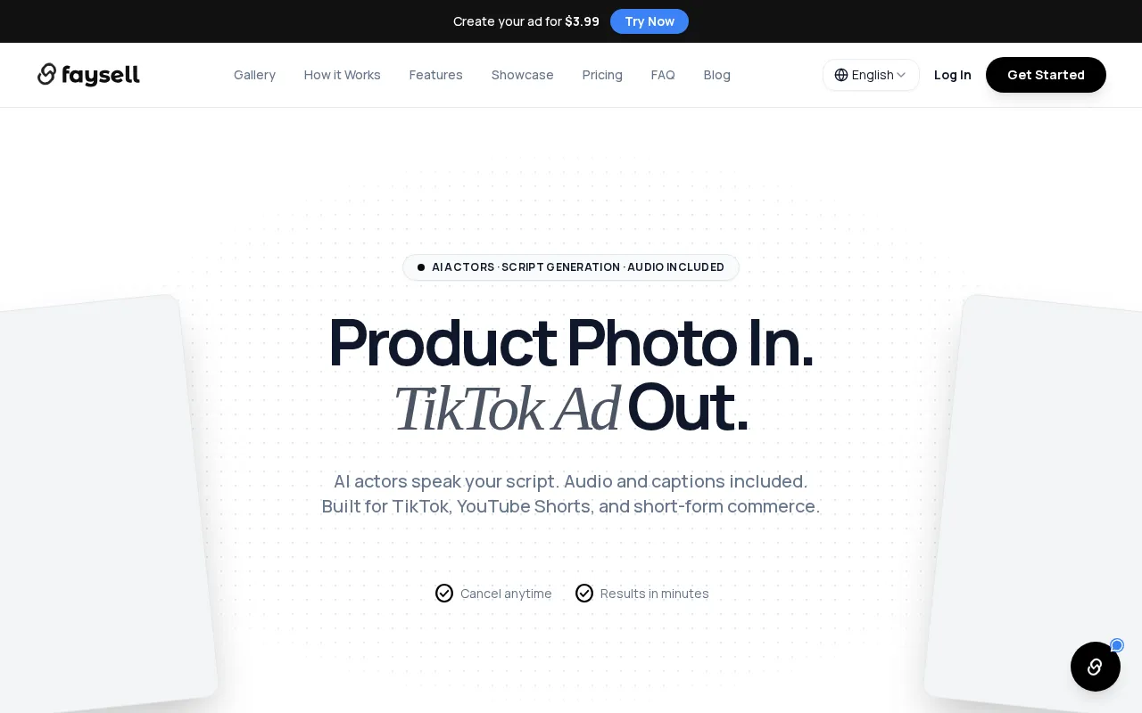 Faysell — preview screenshot