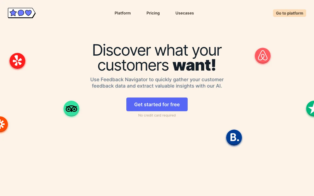 Feedback Navigator — preview screenshot