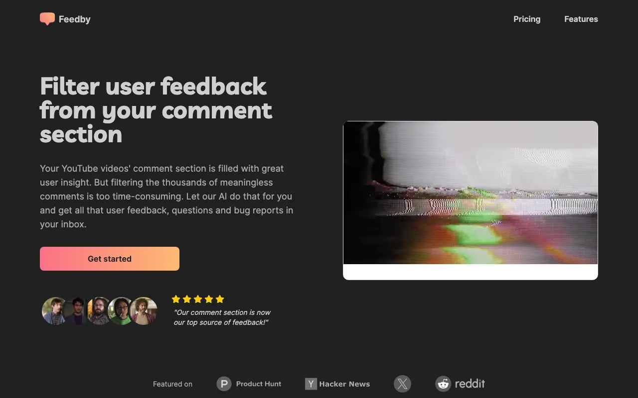 Feedby — preview screenshot