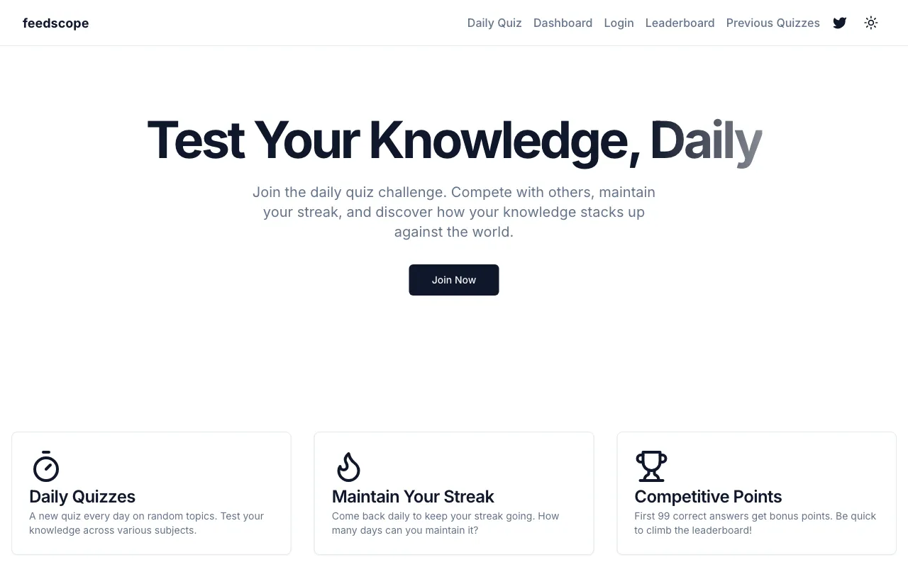 Feedscope — preview screenshot