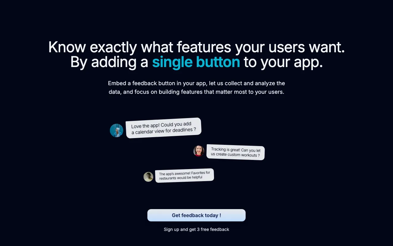 Feeedbackr — preview screenshot