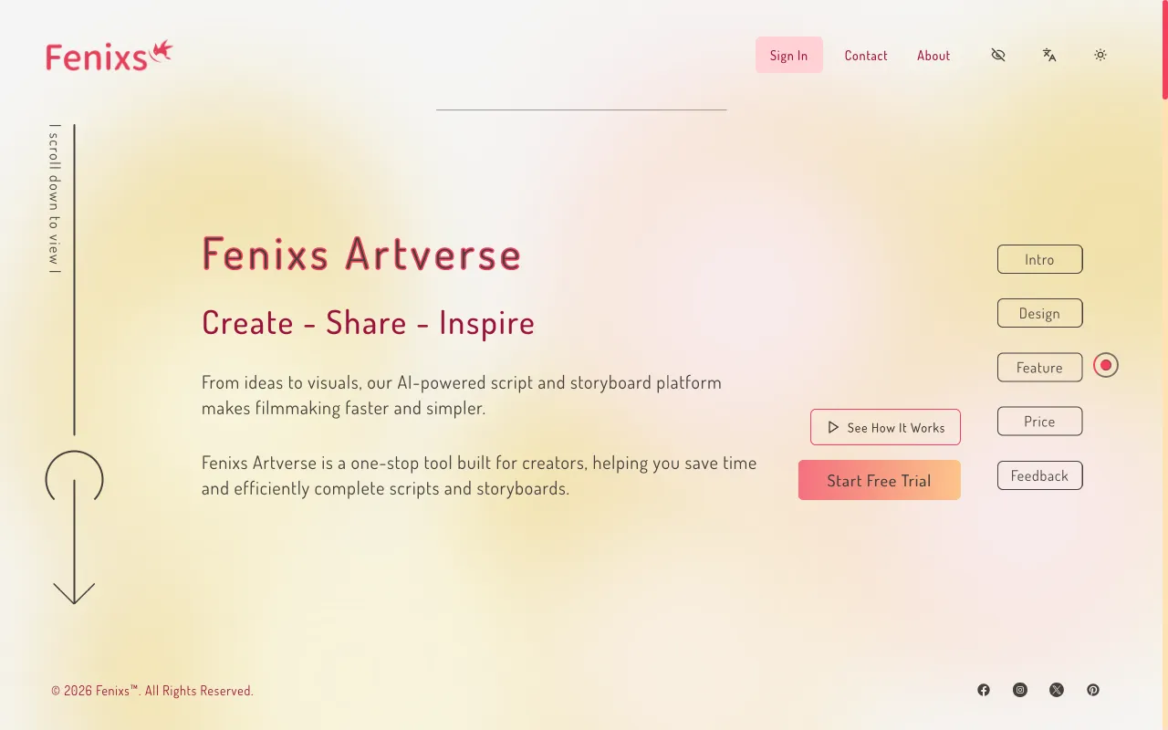 Fenixs.ai — preview screenshot