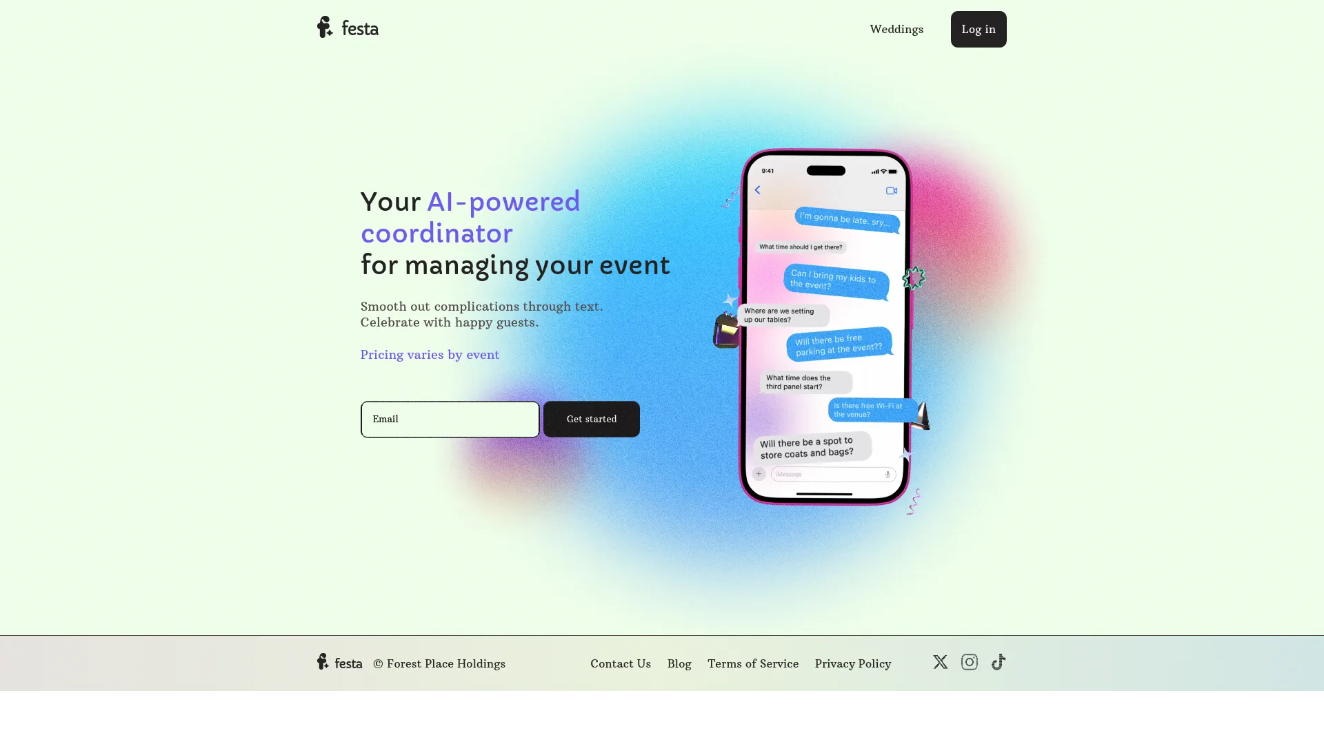 Festa — preview screenshot