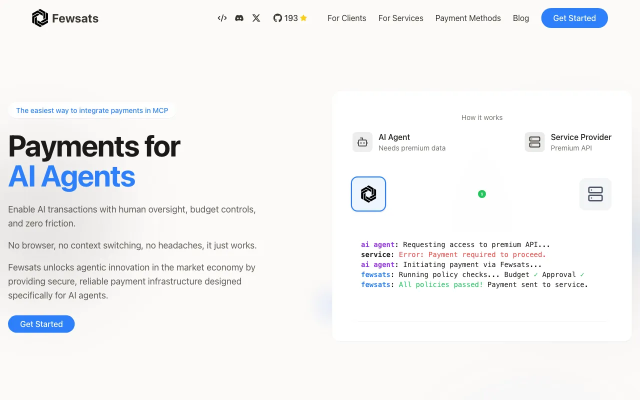 Fewsats — preview screenshot