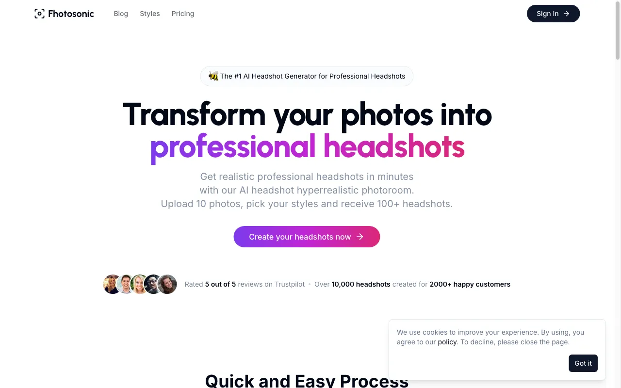Fhotosonic — preview screenshot
