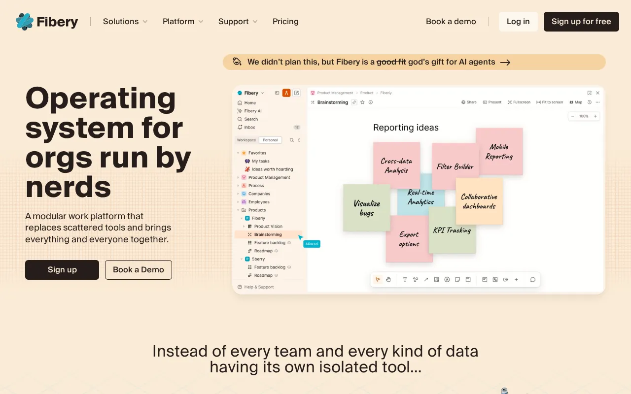 Fibery Ai — preview screenshot