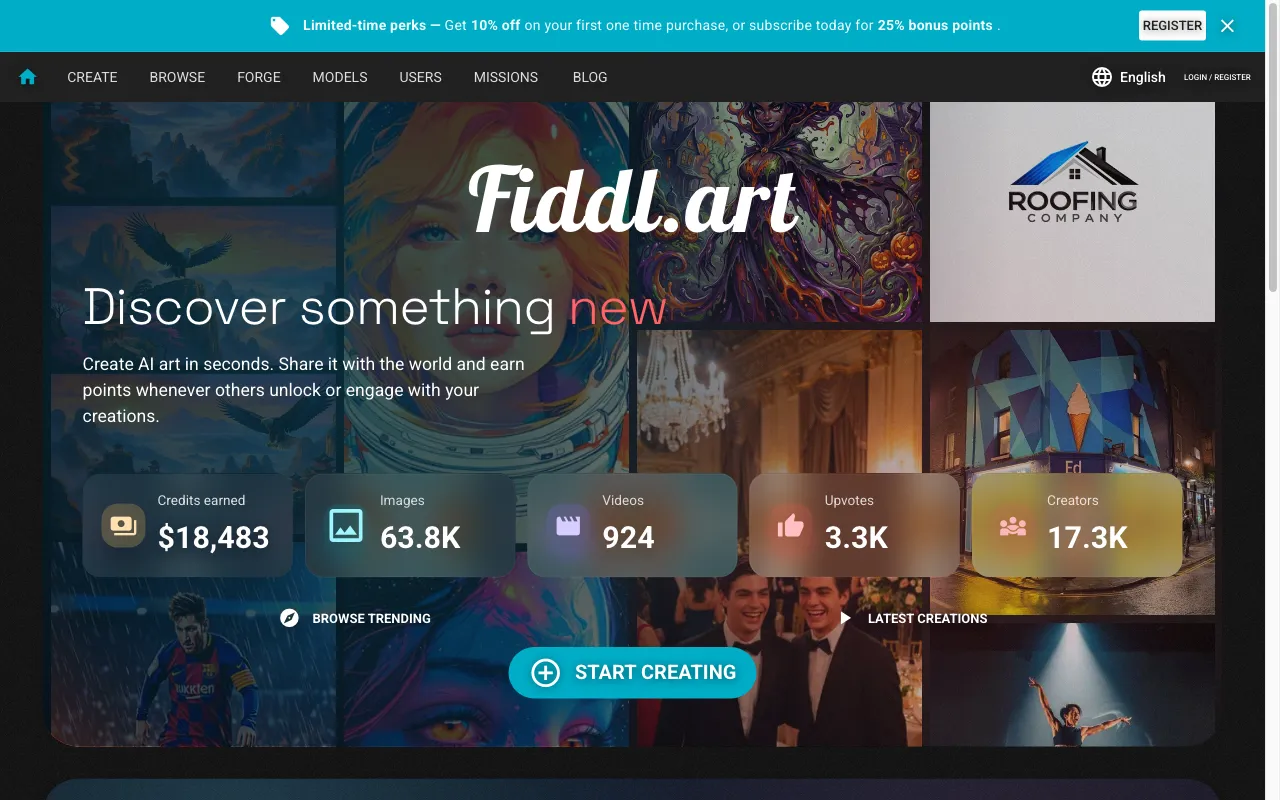 Fiddl.art — preview screenshot