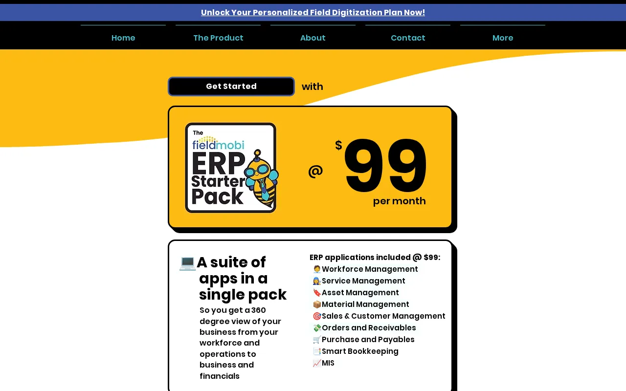 Fieldmobi — pricing page