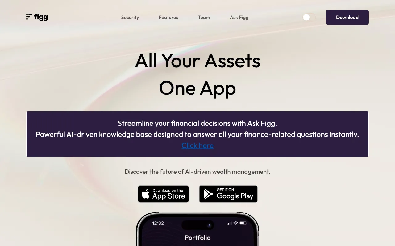Figg Wealth — preview screenshot