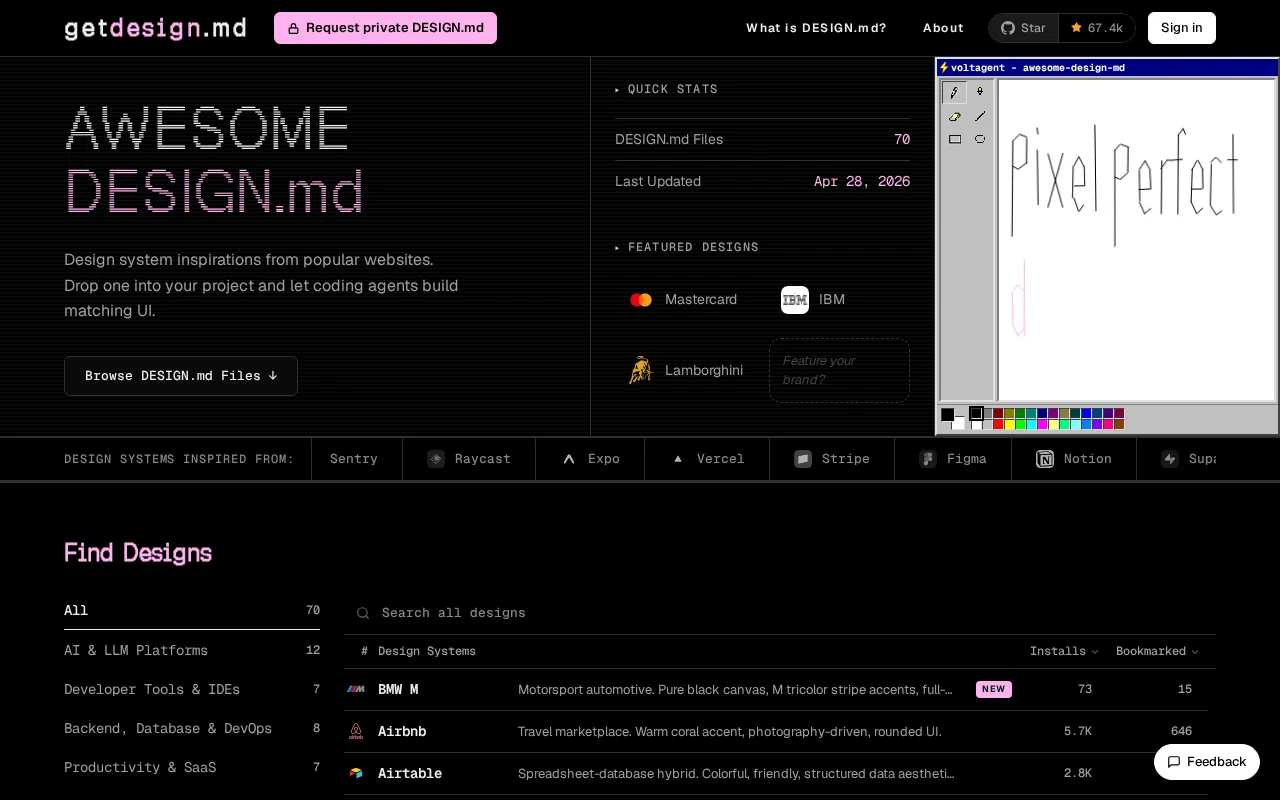 Design.MD — preview screenshot