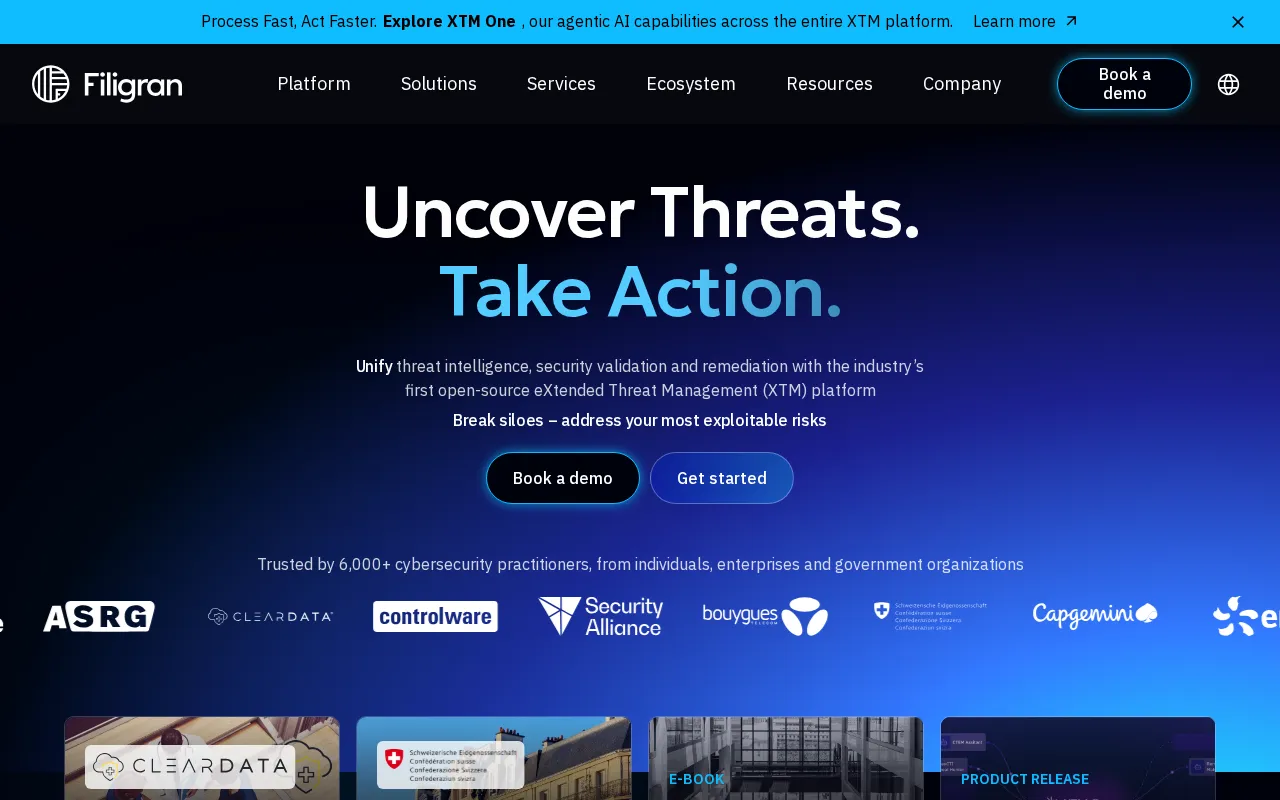 Filigran — preview screenshot