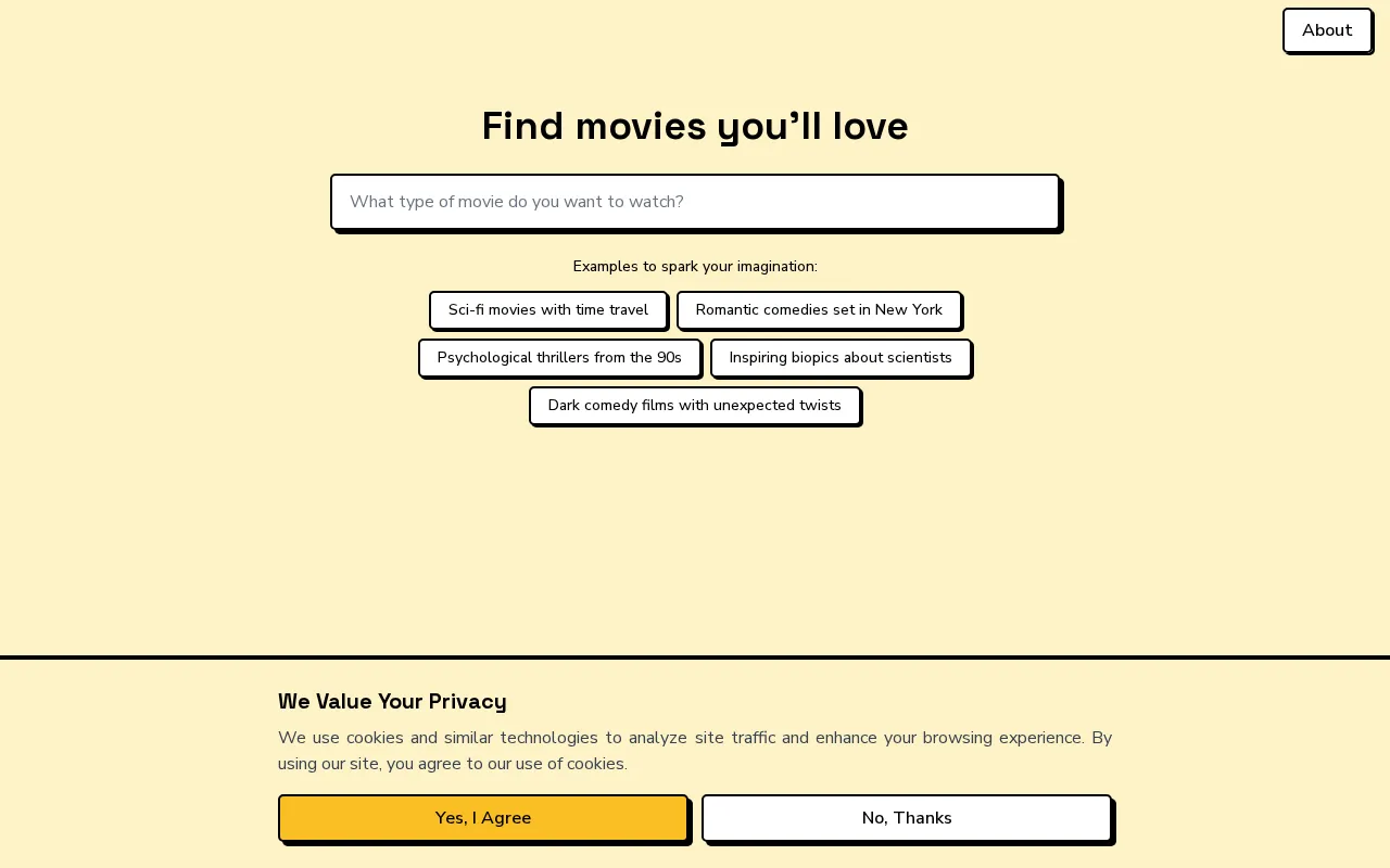 Filmfinder — preview screenshot