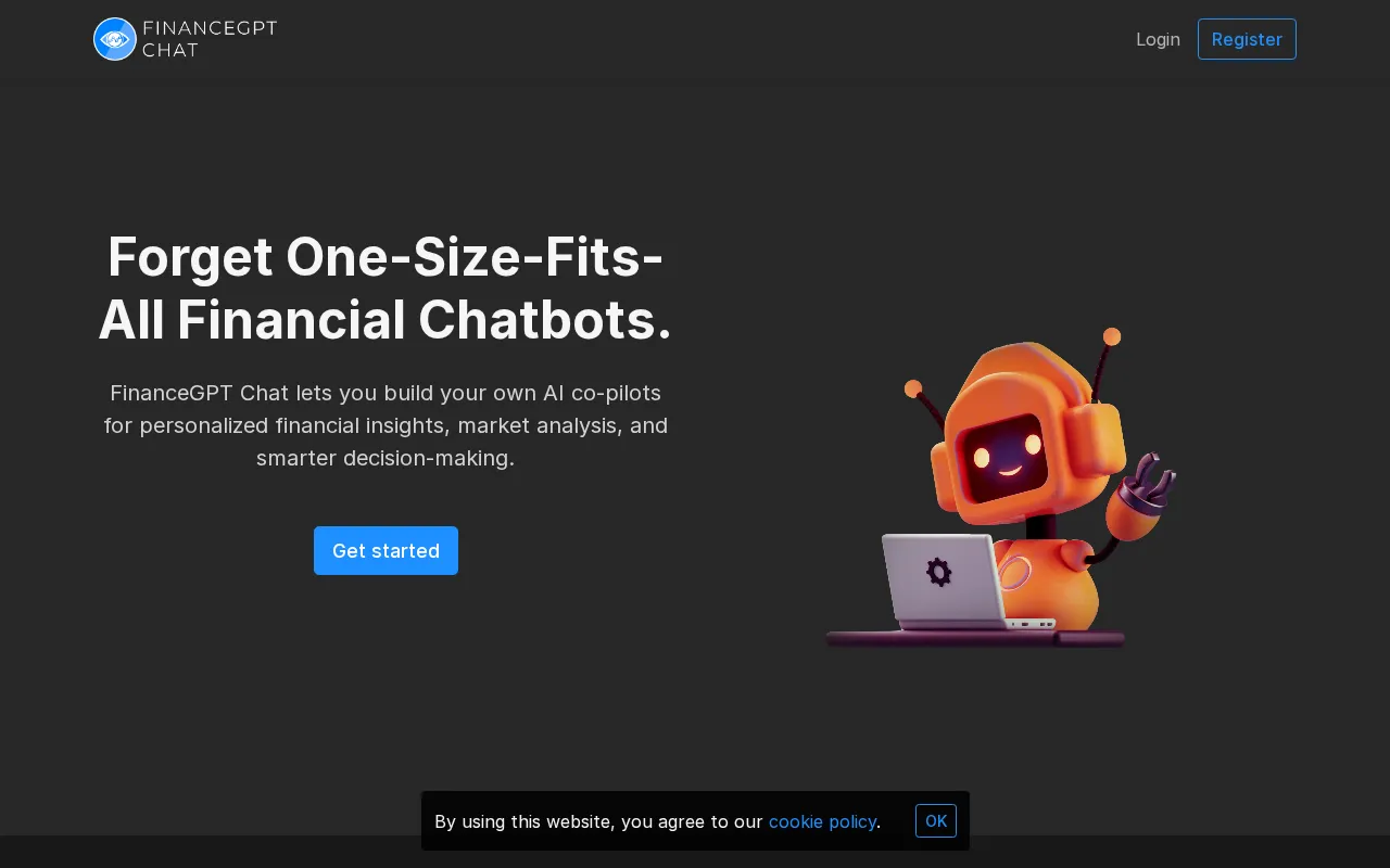 FinanceGPT Chat — preview screenshot