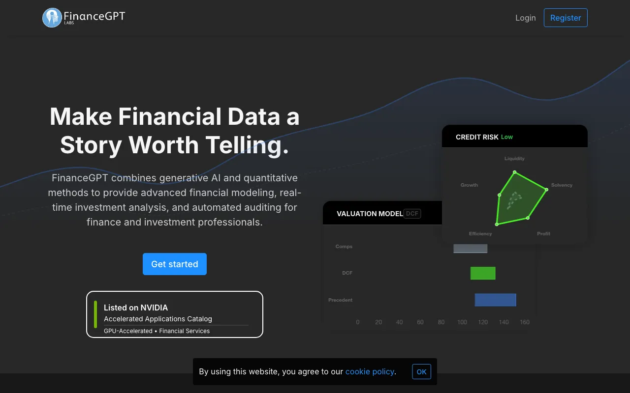 FinanceGPT — preview screenshot