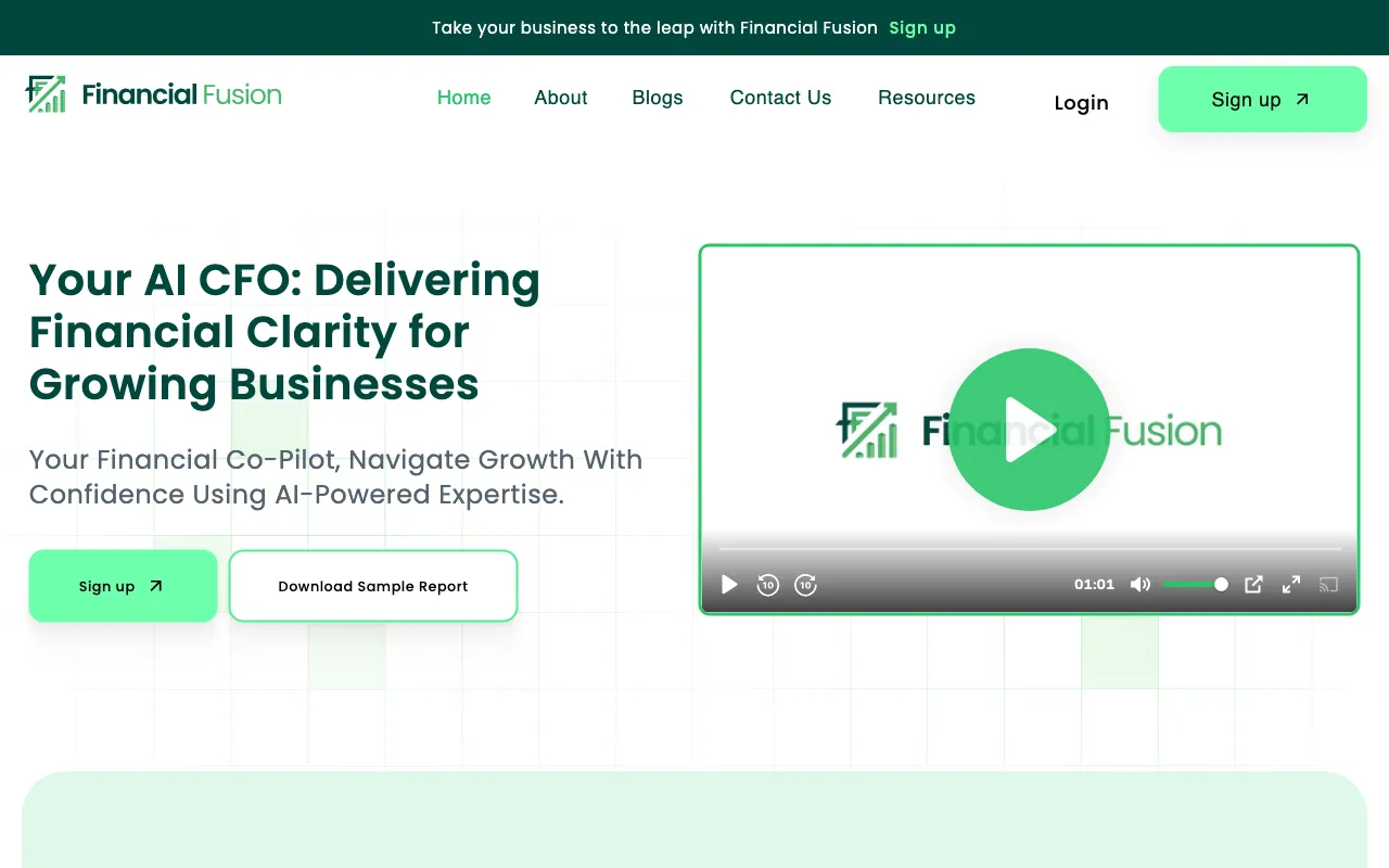 Financial Fusion — preview screenshot