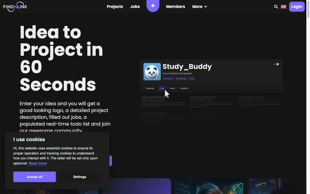 Findnlink — preview screenshot