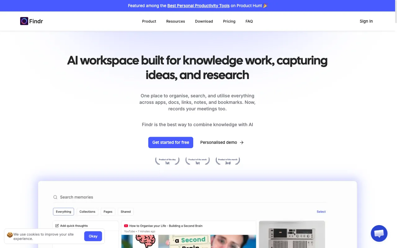 Findr — preview screenshot