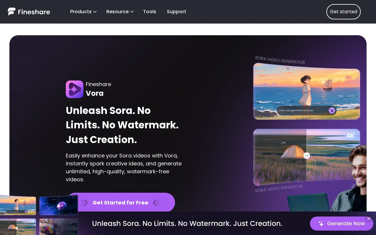 fineshare.com — preview screenshot