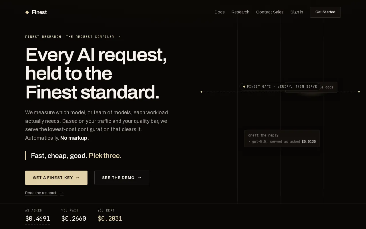 Finest — preview screenshot