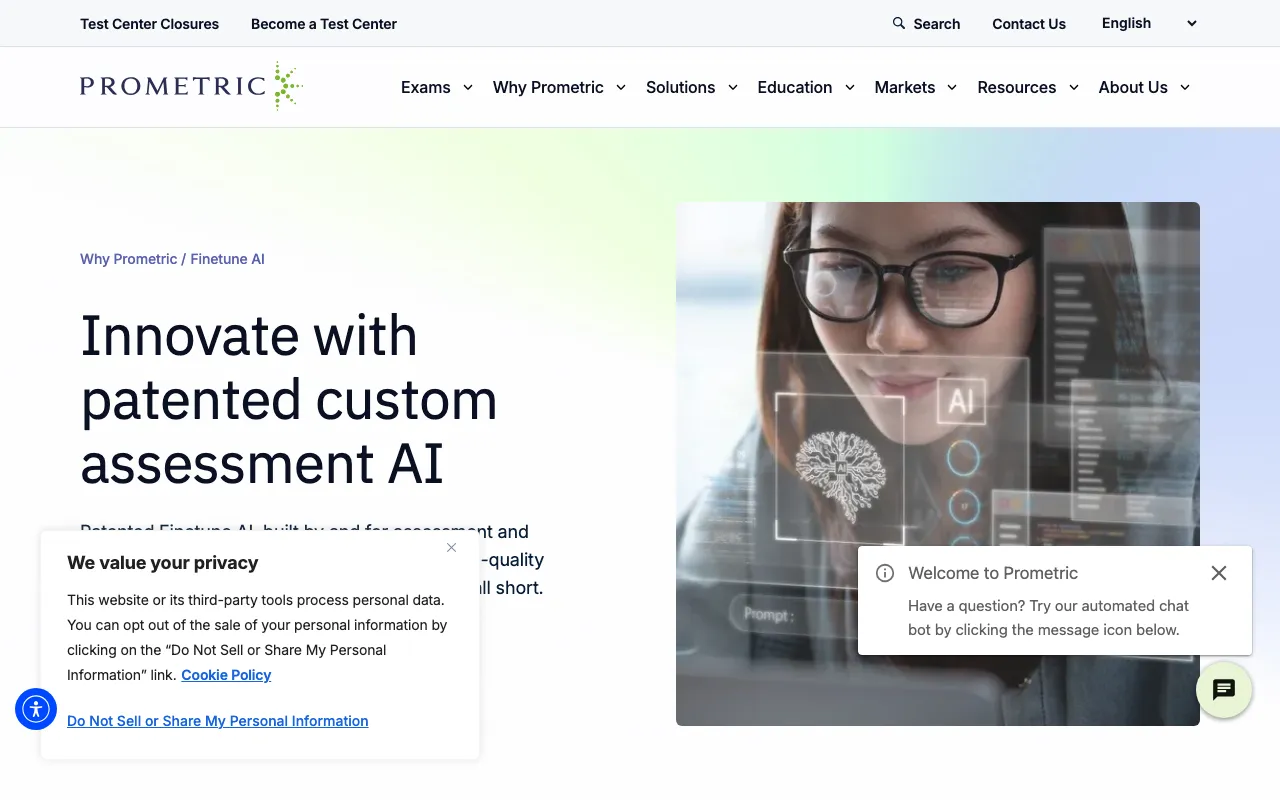 Prometric — preview screenshot
