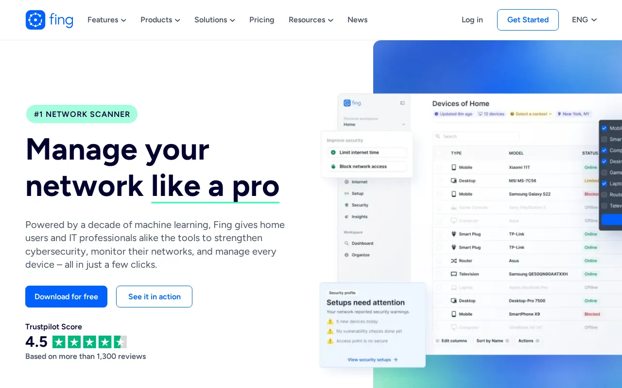 Fing — preview screenshot