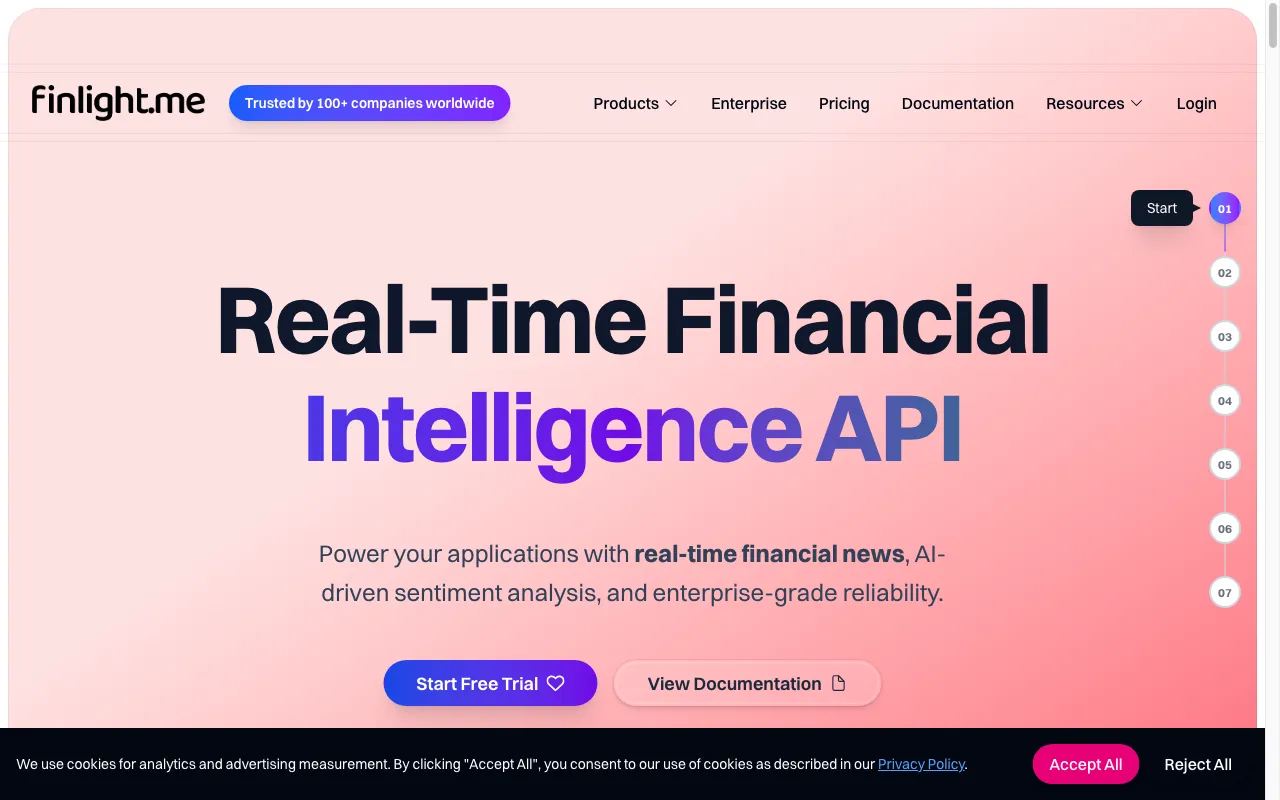 finlight.me — preview screenshot
