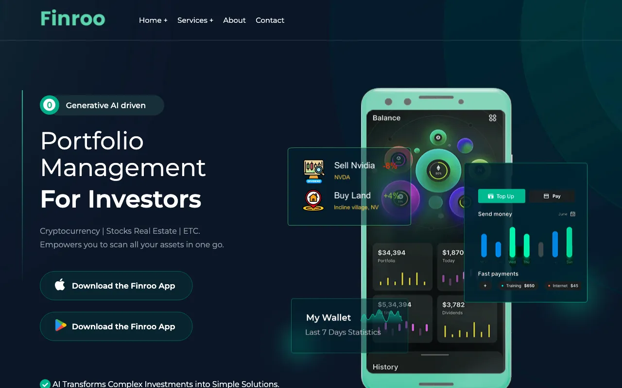 Finroo — preview screenshot